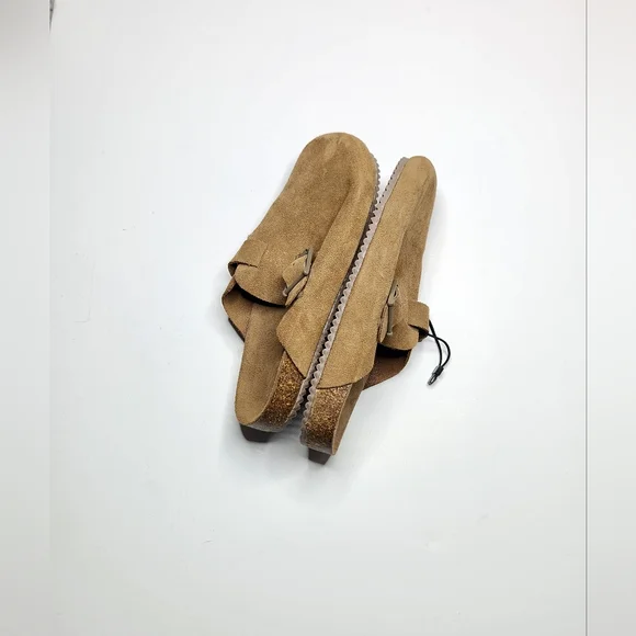 [SOLD]NWT Zara Size Women US 8 / EU 39 / Men 6 Suede Clogs 2110/100 - Picture 5 of 7